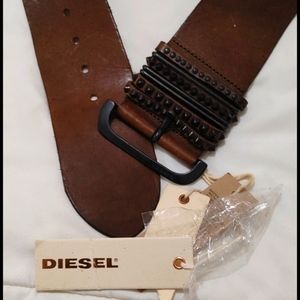 Diesel leather belt